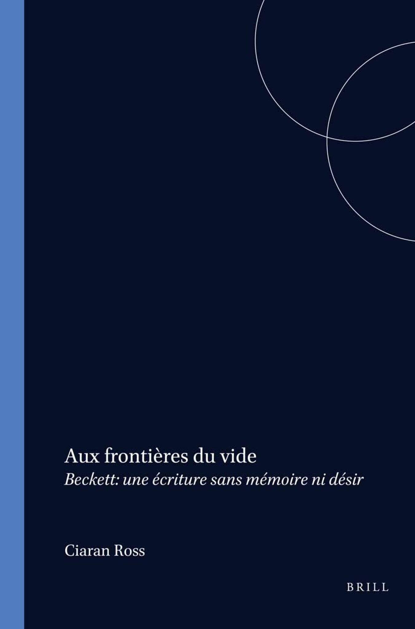 Aux frontières du vide